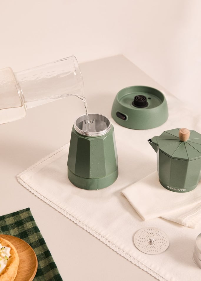 THERA MOKA ELECTRIC - Cafeteira italiana elétrica com função de manter o calor, imagem da galeria 5