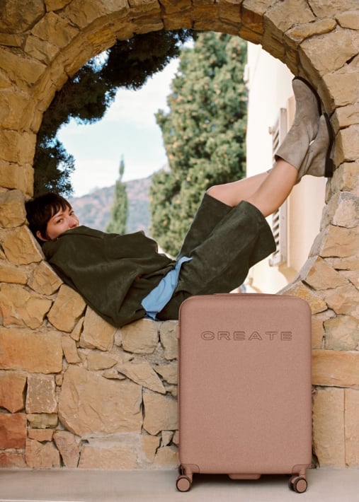 Comprar LUGGAGE STUDIO - Mala rígida de policarbonato com cadeado TSA e rodas multidirecionais