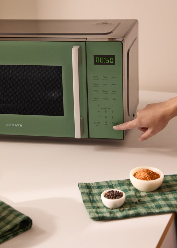 MICROWAVE STUDIO - Micro-ondas 23L com função grill e forno 1000W, imagem da galeria 2