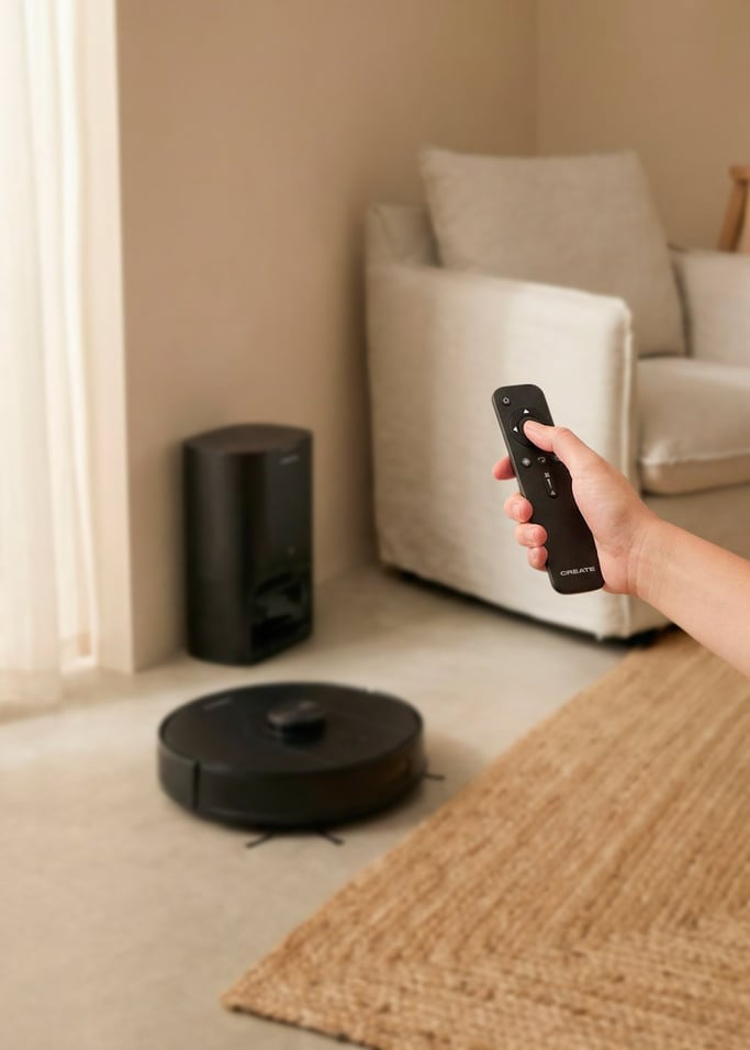 NETBOT LS80 - Robô aspirador inteligente 8000 Pa com função de esfregona e base de autoesvaziamento opcional, imagem da galeria 4