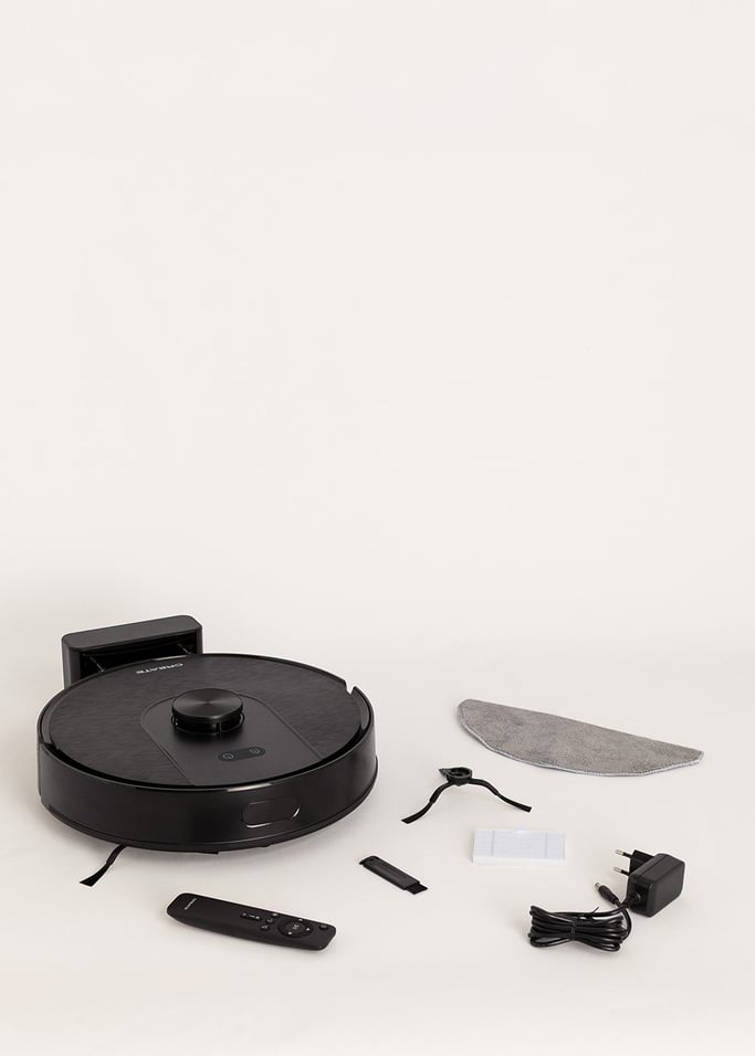 NETBOT LS80 - Robô aspirador inteligente 8000 Pa com função de esfregona e base de autoesvaziamento opcional, imagem da galeria 12