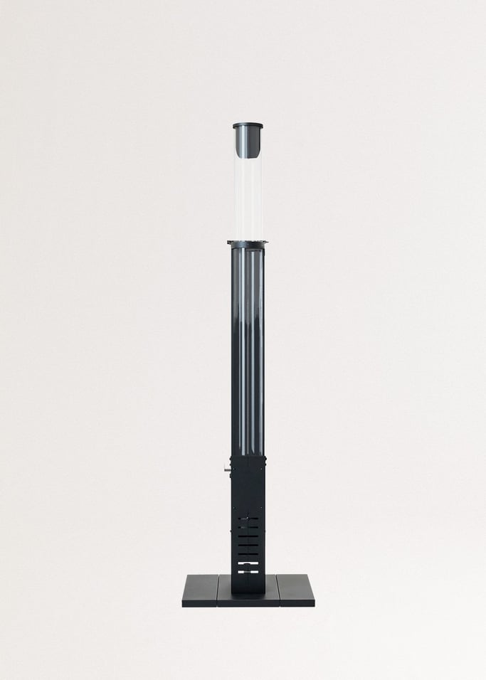 FIRE TUBE HEATER SLIM - Aquecedor exterior de pellets 8,2 kW sem fumo, imagem da galeria 3