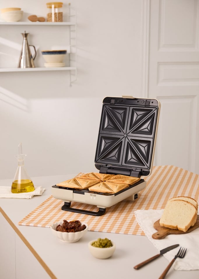 STONE STUDIO - Sanduicheira grill e máquina de waffles com placas intercambiáveis, imagem da galeria 2