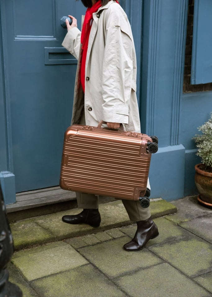 LUGGAGE ALUMINIUM - Mala rígida de alumínio com cadeado TSA e rodas multidirecionais, imagem da galeria 2