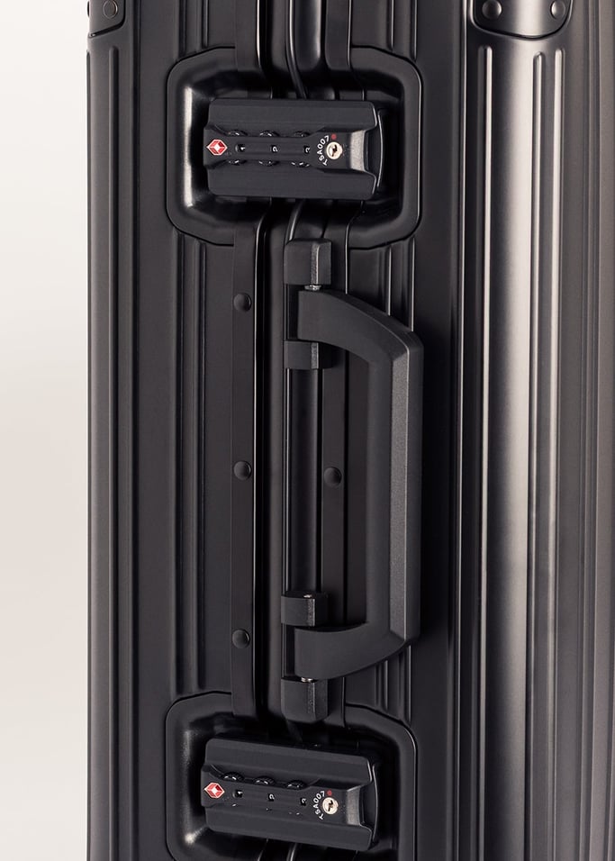 LUGGAGE ALUMINIUM - Mala rígida de alumínio com cadeado TSA e rodas multidirecionais, imagem da galeria 3