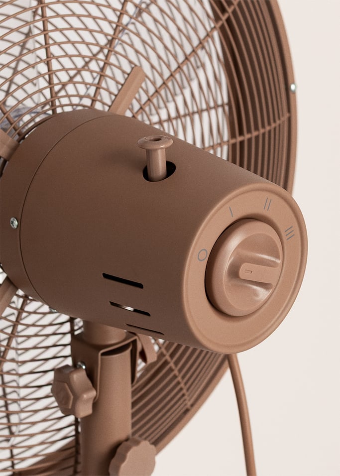 AIR STAND WOOD - Ventoinha de pé oscilante 50 W estilo retro, imagem da galeria 10