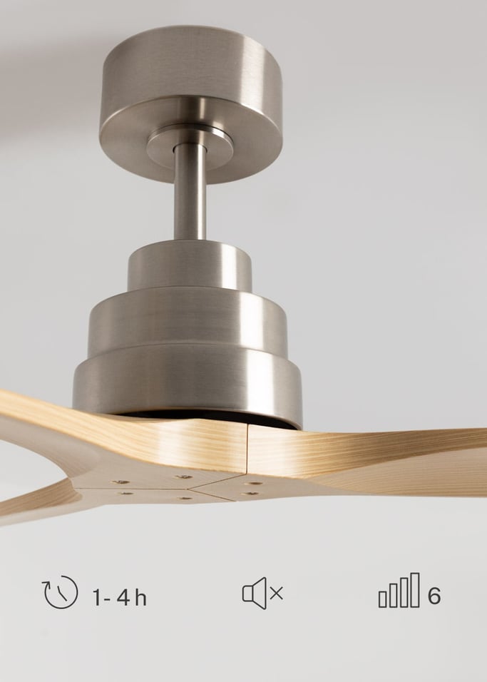 WIND STYLANCE - Ventoinha de teto silenciosa de 40 W com pás em ABS técnico, disponível em vários tamanhos, imagem da galeria 4