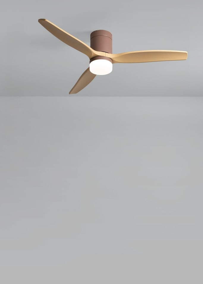 WIND CALM - Ventilador de teto silencioso de 40 W com pás técnicas em ABS de vários tamanhos, imagem da galeria 2
