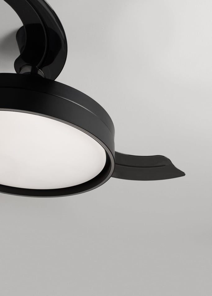 WIND CLEAR EDGE - Ventoinha de teto silenciosa 40 W Ø107 cm com pás retráteis e luz LED, imagem da galeria 5