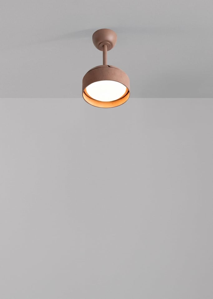 WIND CLEAR LAMP - Ventoinha de teto 40W silenciosa Ø55cm com pás retráteis e luz LED, imagem da galeria 2