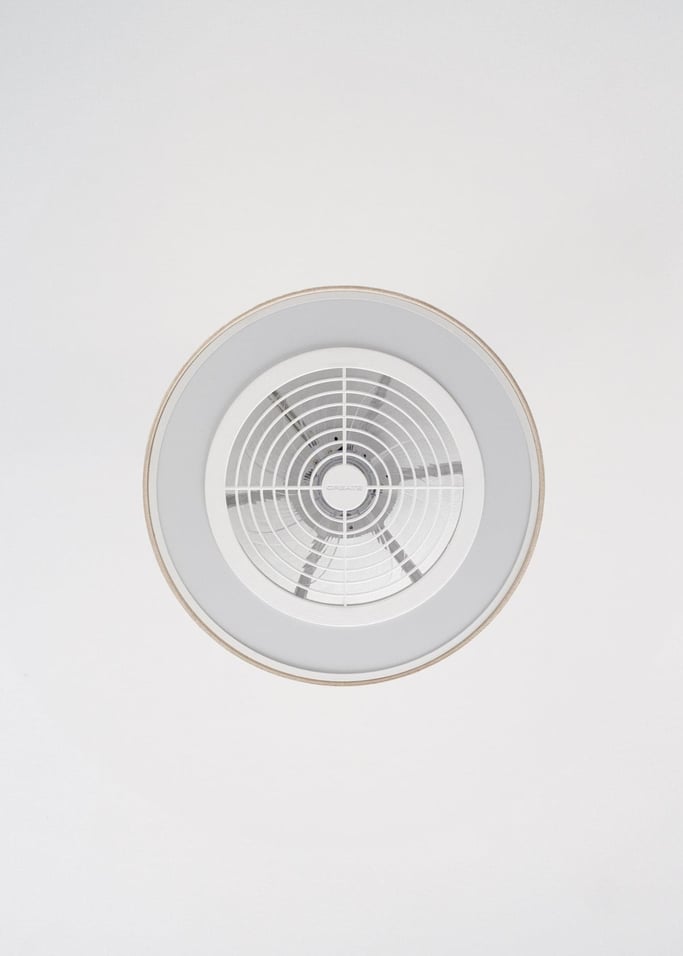WIND CLEAR EASY - Ventoinha de teto silenciosa 40W Ø50 cm com pás ocultas e luz LED, imagem da galeria 6