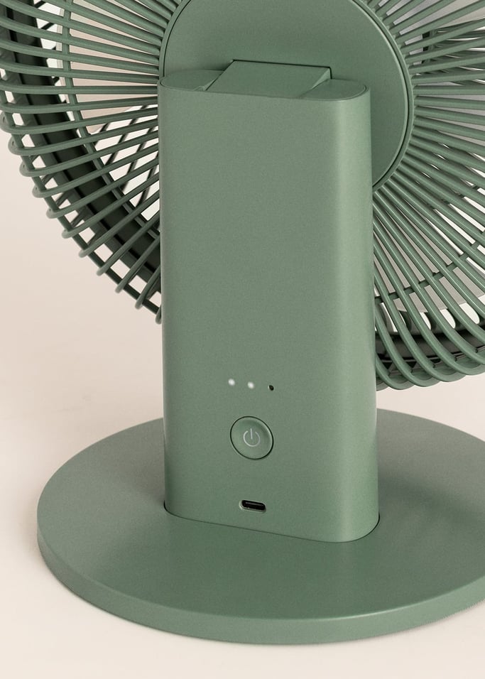 AIR DUAL COMPACT - Ventoinha de mesa e parede recarregável 10 W, imagem da galeria 10