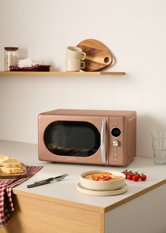 MICROWAVE RETRO - Micro-ondas 20L grill digital 900W, imagem da galeria 1