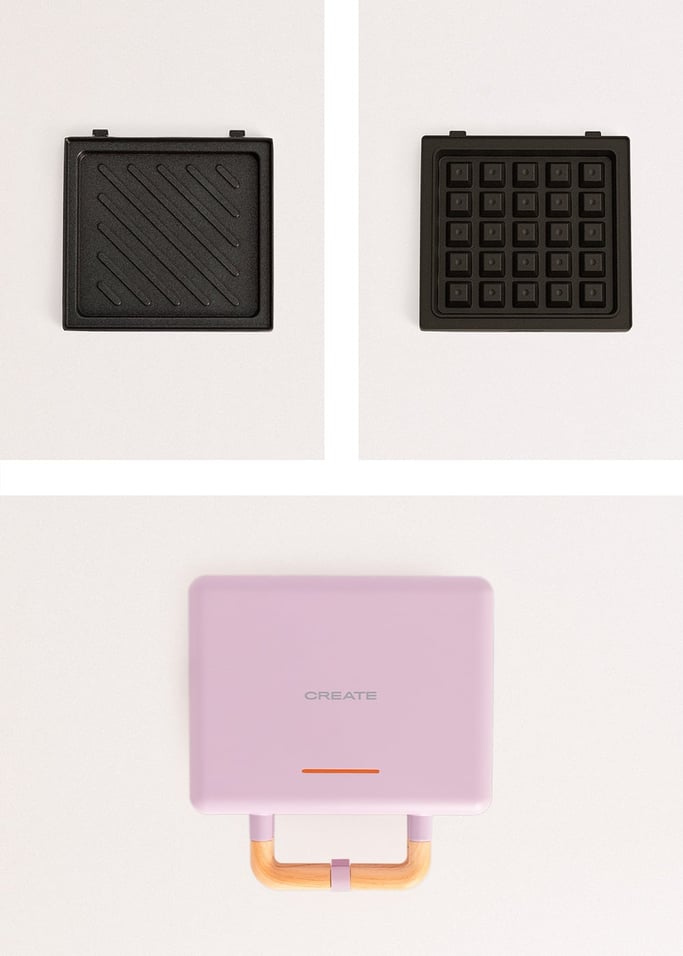 STONE STUDIO - Sanduicheira grill e máquina de waffles com placas intercambiáveis, imagem da galeria 8