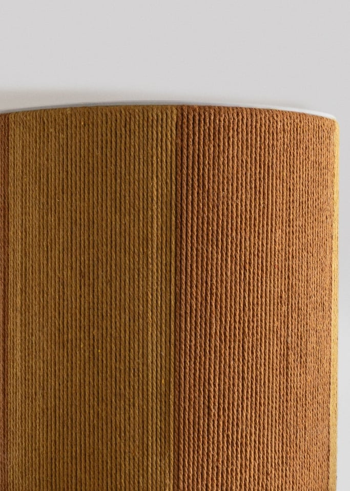 WIND CALM CUSTOM WOVEN - Ventoinha de teto silenciosa 40W Ø132 cm em madeira 100% com luz LED, imagem da galeria 5