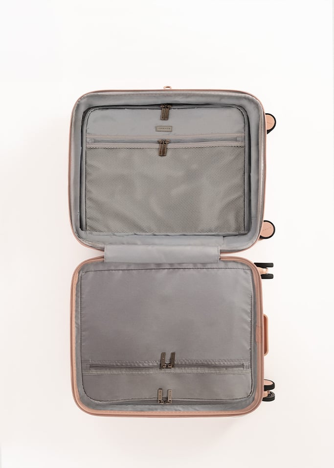 LUGGAGE STUDIO POCKET - Mala rígida expansível em policarbonato adequada para companhias aéreas Low Cost com cadeado TSA, imagem da galeria 6