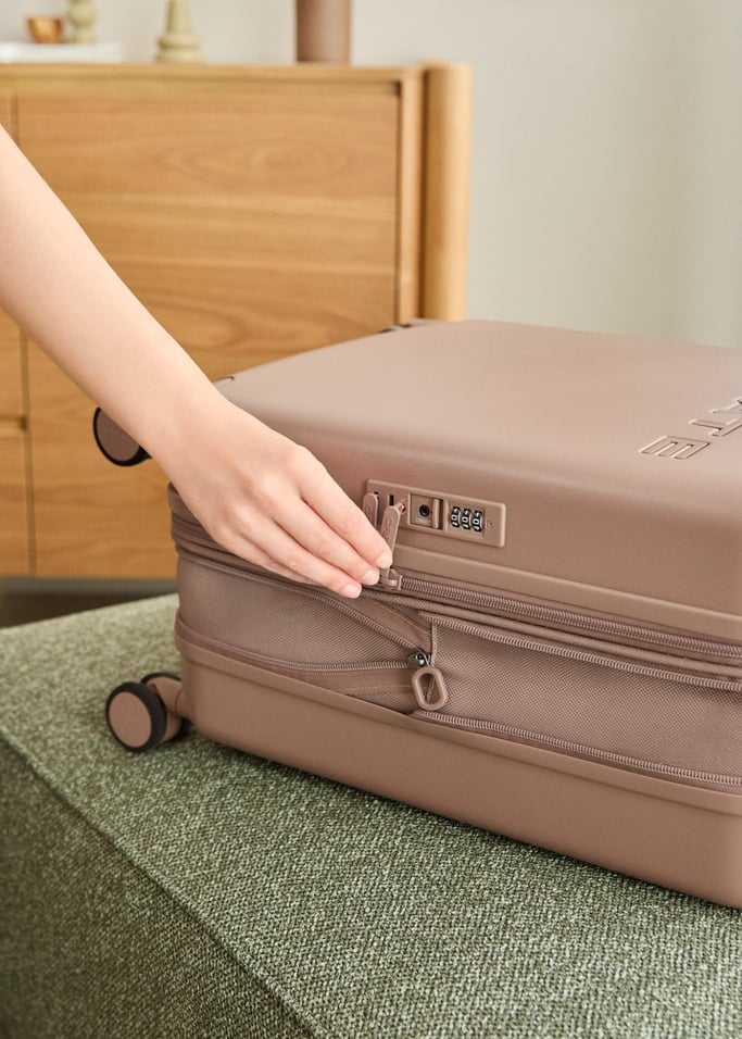 LUGGAGE STUDIO - Mala rígida de policarbonato com cadeado TSA e rodas multidirecionais, imagem da galeria 2