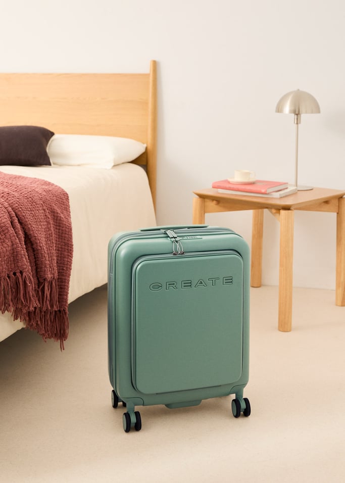 LUGGAGE STUDIO POCKET - Mala rígida expansível em policarbonato adequada para companhias aéreas Low Cost com cadeado TSA, imagem da galeria 1