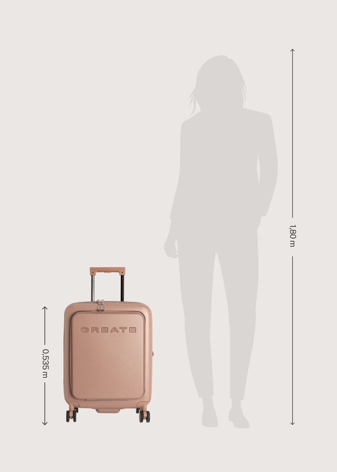 LUGGAGE STUDIO POCKET - Mala rígida expansível em policarbonato adequada para companhias aéreas Low Cost com cadeado TSA, imagem da galeria 14
