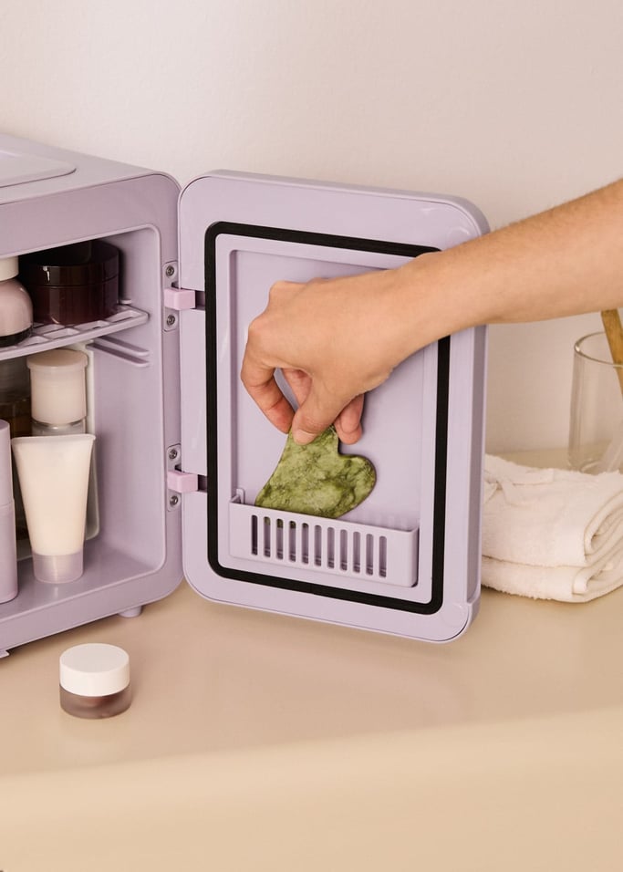 SKINCARE MINI FRIDGE - Mini frigorífico para cosméticos de 4L com função de frio e calor, imagem da galeria 3