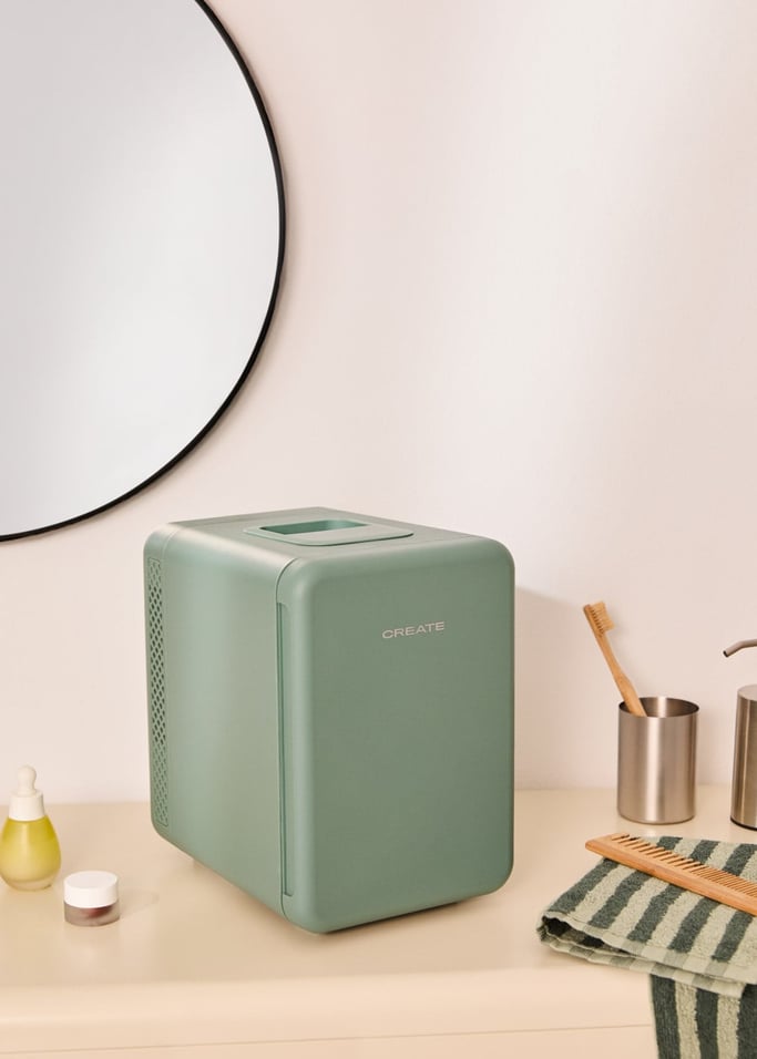SKINCARE MINI FRIDGE - Mini frigorífico para cosméticos de 4L com função de frio e calor, imagem da galeria 1