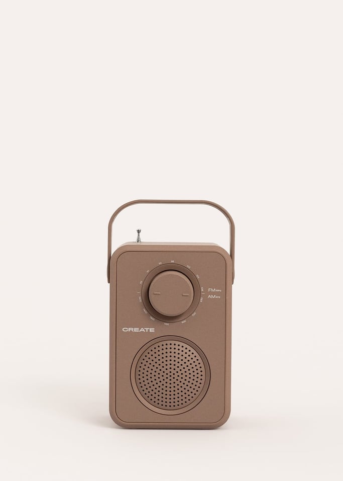 RADIO SPEAKER STUDIO - Rádio portátil AM/FM 5 W com altifalante integrado, imagem da galeria 6