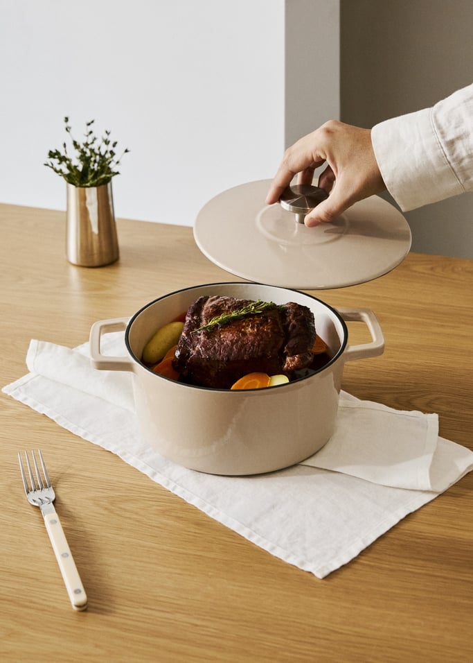 IRON POT - Caçarola cocotte em ferro fundido esmaltado, imagem da galeria 1