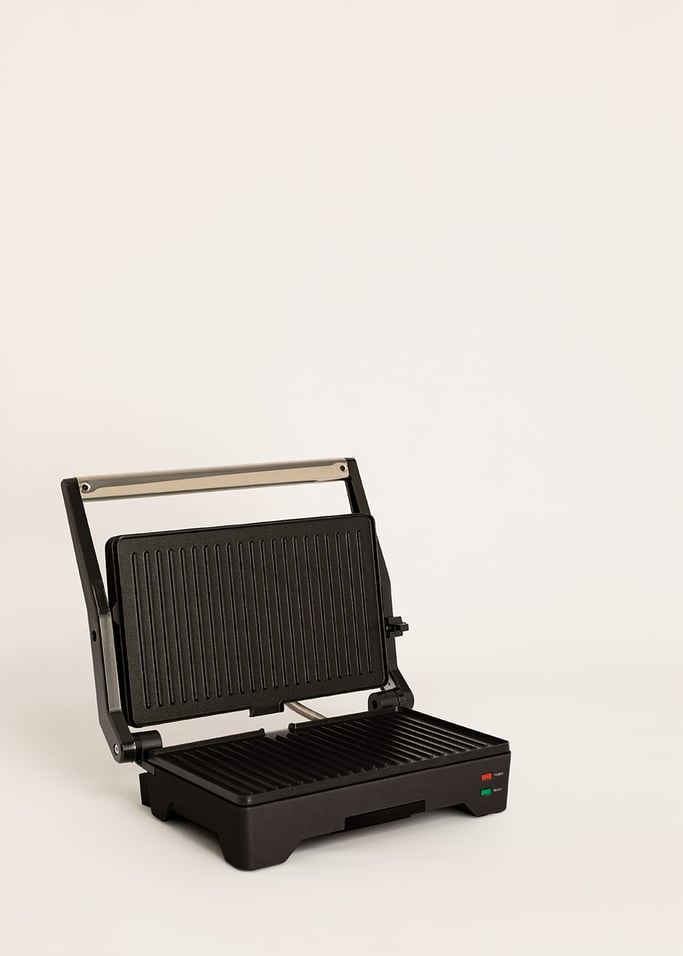 STONE GRILL EASY - Grelhador e prensa para paninis multifunções de 1600 W rebatível, imagem da galeria 9