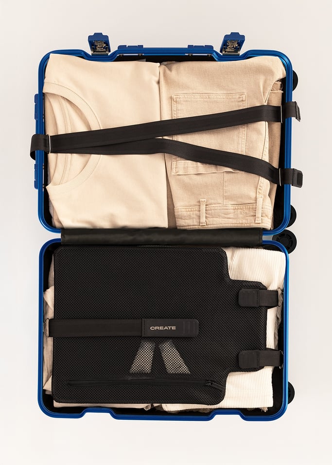 LUGGAGE ALUMINIUM - Mala rígida de alumínio com cadeado TSA e rodas multidirecionais, imagem da galeria 3