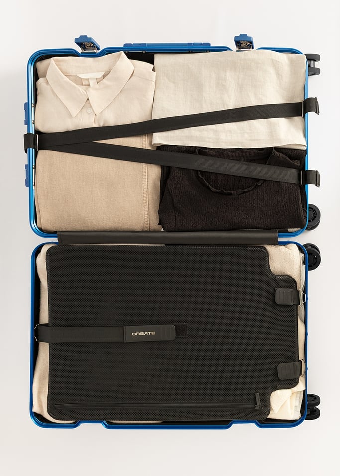 LUGGAGE ALUMINIUM - Mala rígida de alumínio com cadeado TSA e rodas multidirecionais, imagem da galeria 3