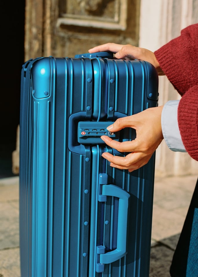 LUGGAGE ALUMINIUM - Mala rígida de alumínio com cadeado TSA e rodas multidirecionais, imagem da galeria 5