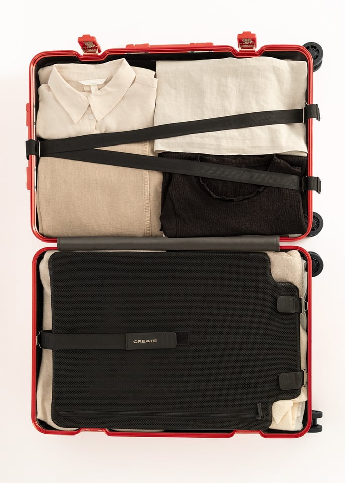 LUGGAGE ALUMINIUM - Mala rígida de alumínio com cadeado TSA e rodas multidirecionais, imagem da galeria 3