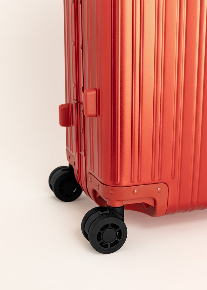 LUGGAGE ALUMINIUM - Mala rígida de alumínio com cadeado TSA e rodas multidirecionais, imagem da galeria 12