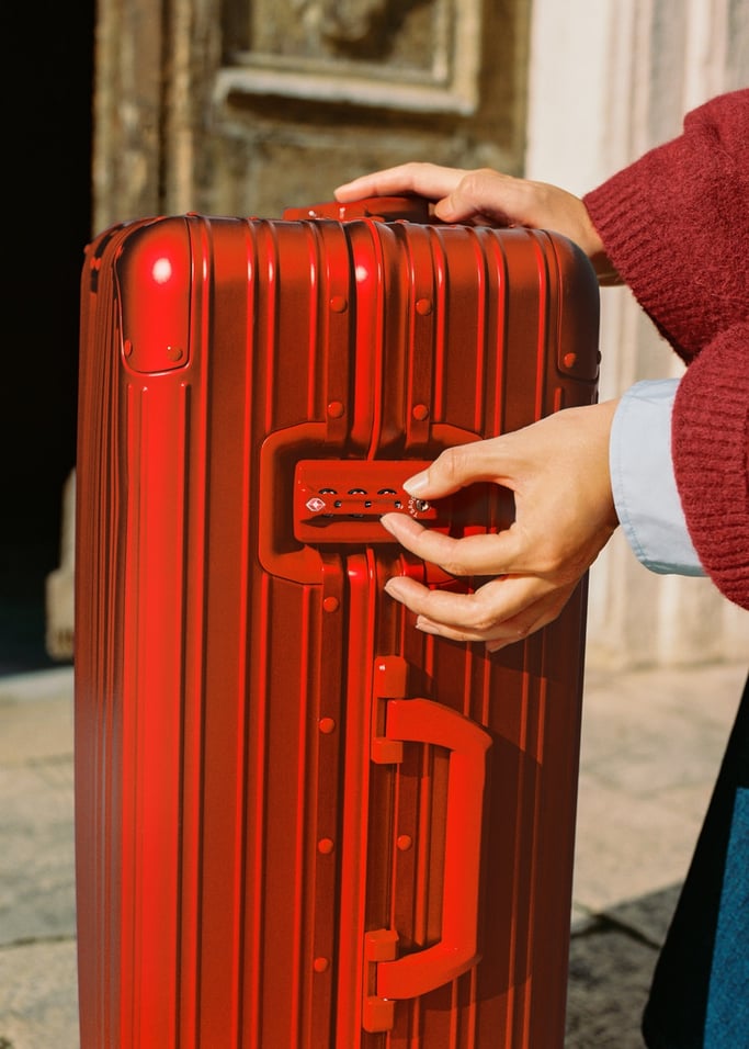 LUGGAGE ALUMINIUM - Mala rígida de alumínio com cadeado TSA e rodas multidirecionais, imagem da galeria 5