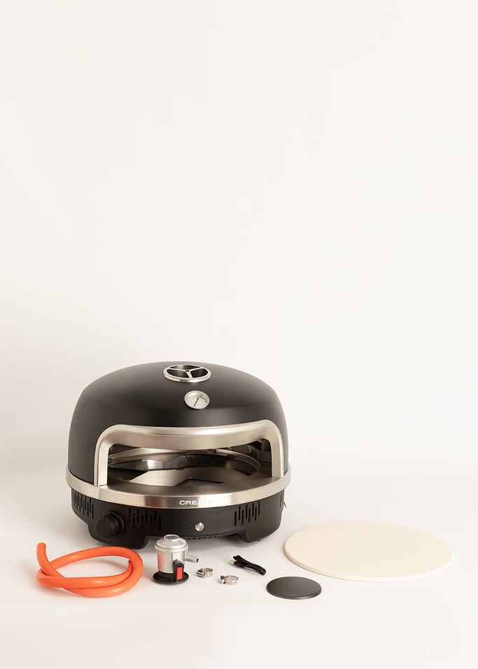 GAS PIZZA MAKER - Forno a gás para pizza com pedra rotativa automática, imagem da galeria 9