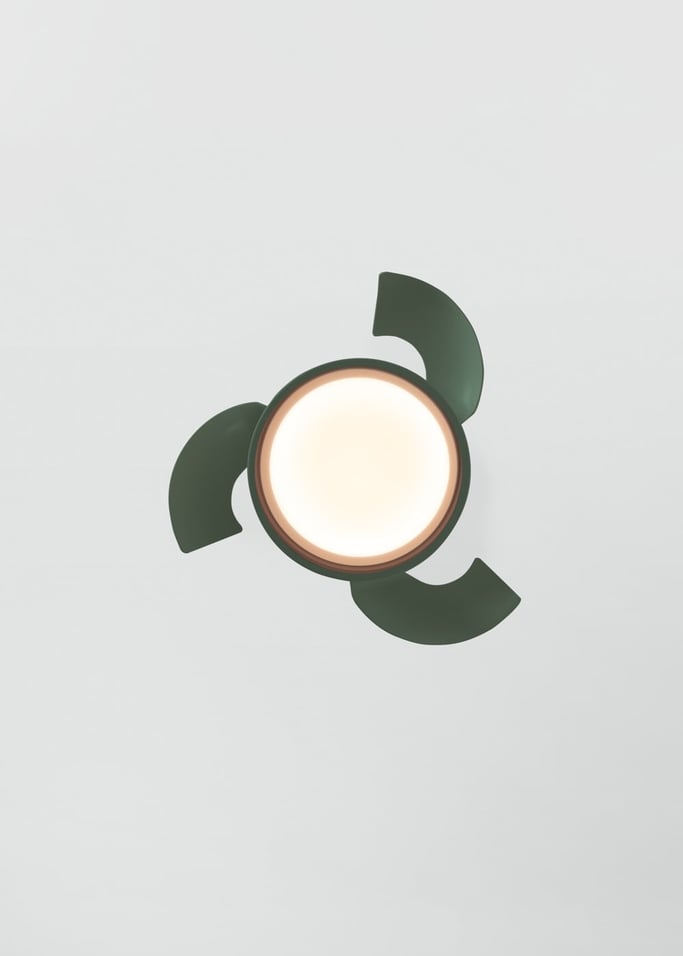 WIND CLEAR LAMP - Ventoinha de teto 40W silenciosa Ø55cm com pás retráteis e luz LED, imagem da galeria 8