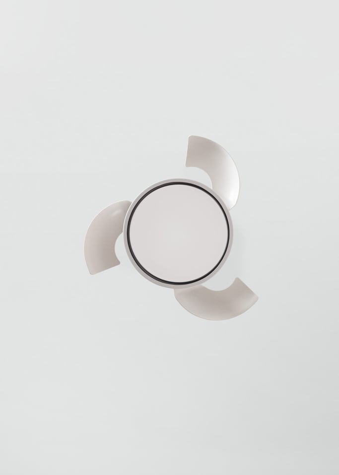 WIND CLEAR LAMP - Ventoinha de teto 40W silenciosa Ø55cm com pás retráteis e luz LED, imagem da galeria 8
