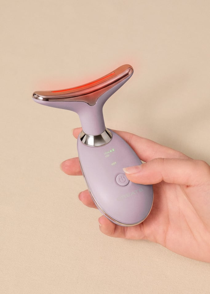 SKINCARE CONTOUR 4 in 1 - Dispositivo reafirmante 4 em 1 para pescoço e rosto com EMS e fototerapia LED, imagem da galeria 5