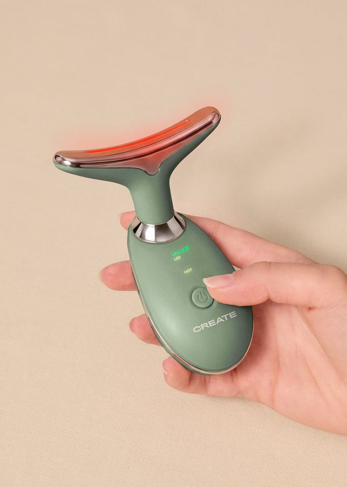 SKINCARE CONTOUR 4 in 1 - Dispositivo reafirmante 4 em 1 para pescoço e rosto com EMS e fototerapia LED, imagem da galeria 5