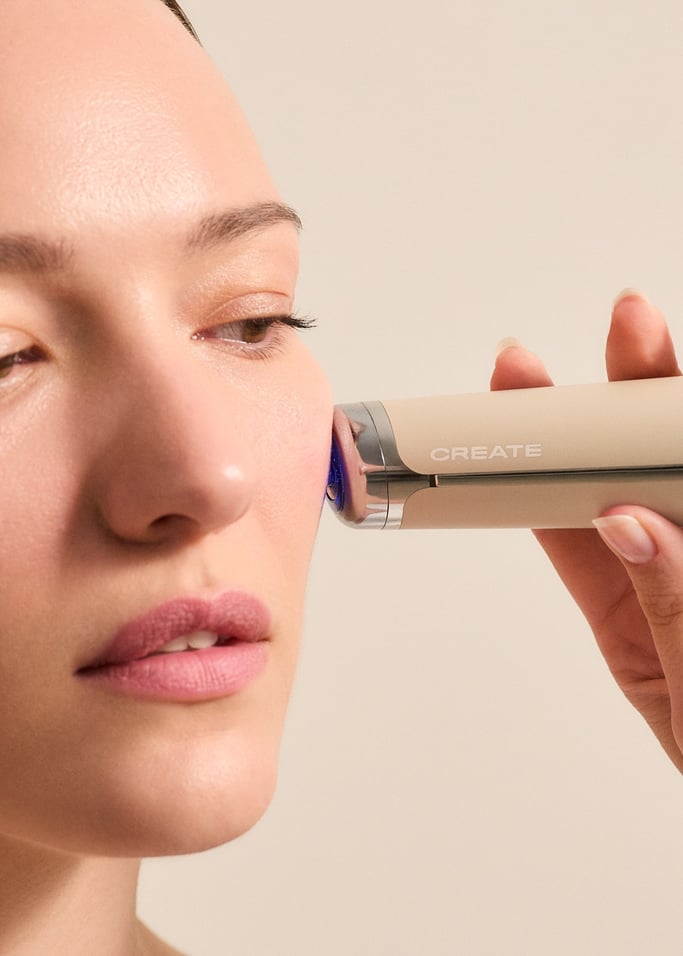 SKINCARE RF BOOSTER 5 in 1 - Dispositivo de cuidado facial 5 em 1 com cabeça dupla, RF, EMS, Airshot e LED, imagem da galeria 3