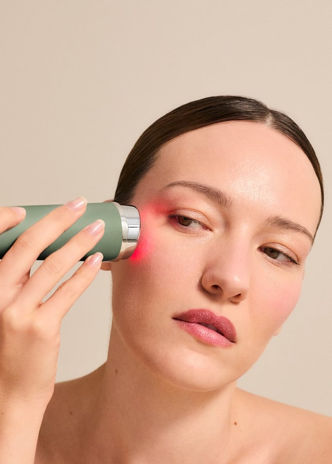 SKINCARE RF BOOSTER 5 in 1 - Dispositivo de cuidado facial 5 em 1 com cabeça dupla, RF, EMS, Airshot e LED, imagem da galeria 5