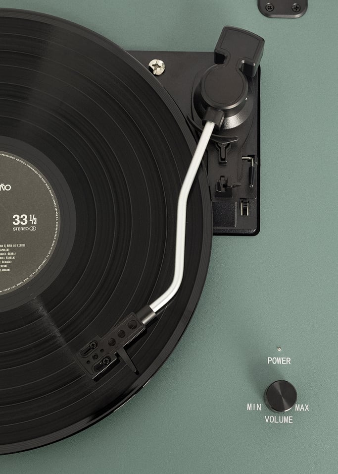 RECORD PLAYER STUDIO PRO - Gira-discos com 2 colunas externas, Bluetooth e saída RCA, imagem da galeria 7