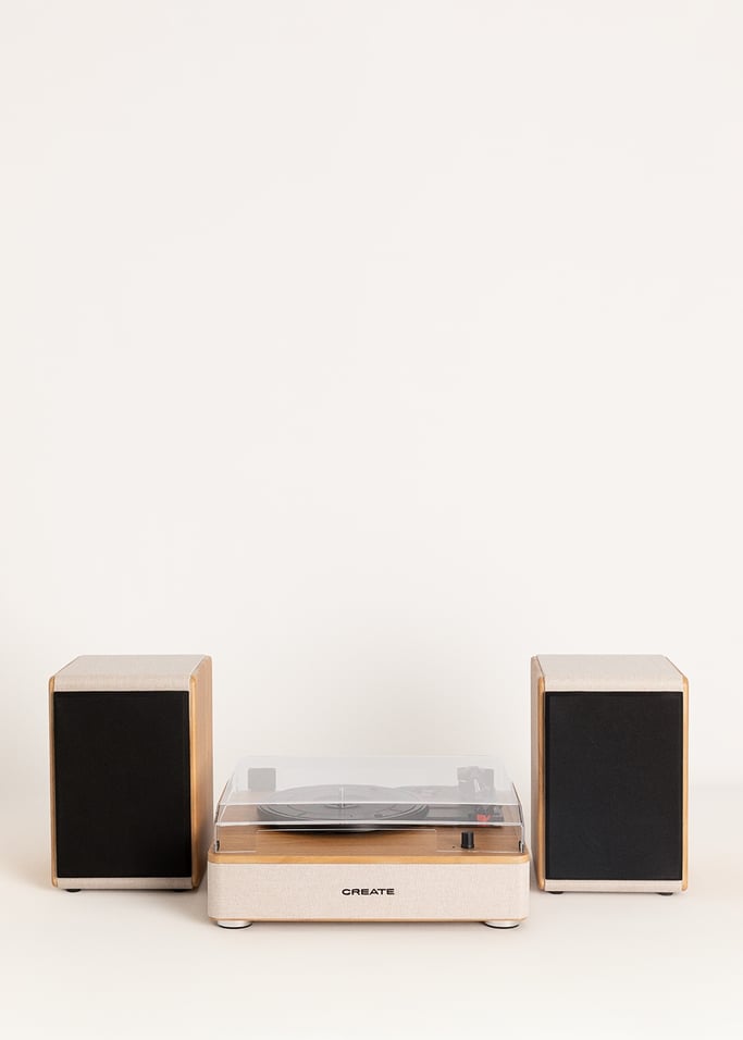 RECORD PLAYER PRO - Toca-discos com 2 alto-falantes externos, Bluetooth e saída RCA, imagem da galeria 5