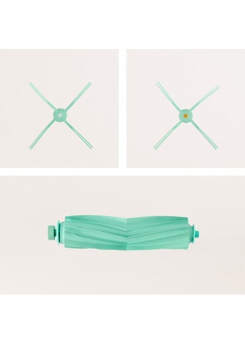 Comprar PACK Escova central de silicone + 2 escovas laterais de silicone para NETBOT S15 2.0 e S40