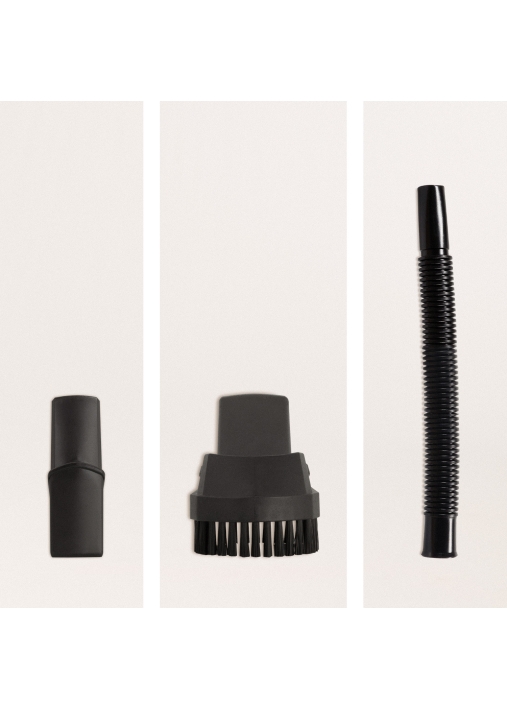 PIRAH spare parts - Round brush nozzle + Slotted Nozzle + Extendable Tube