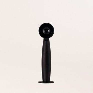 2-in-1 measuring spoon for THERA RETRO espresso machines Black