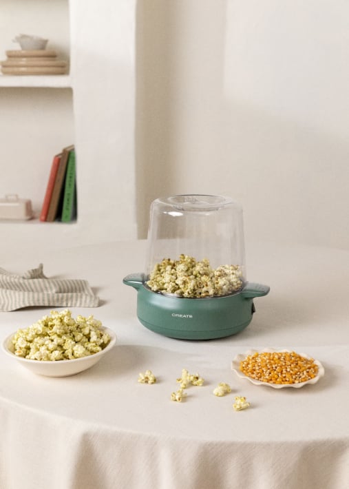 POPCORN MAKER STUDIO - Popcorn machine with butter melter