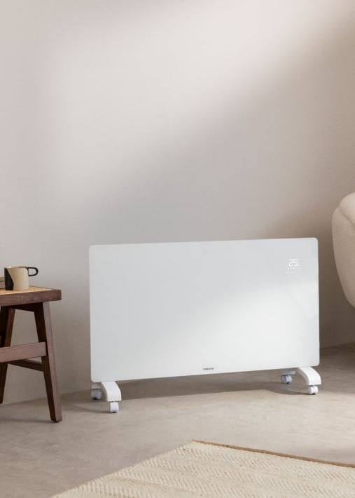 WARM CRYSTAL 2500W - Electric Glass Convector with WiFi