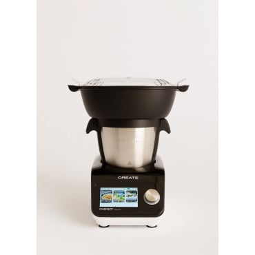 CHEFBOT TOUCH - Smart Kitchen Robot with Steam Basket Black