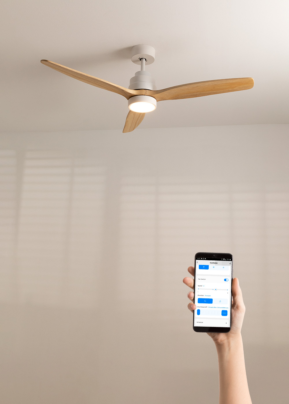 Smart wifi ceiling deals fan